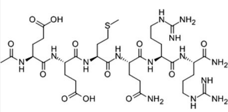 乙酰基六肽-8化学式