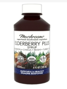 将蘑菇和黑接骨木进行复配的产品