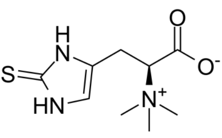 麦角硫因分子结构图