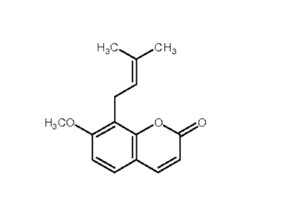 蛇床子素结构式