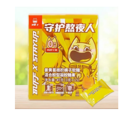 The application of curcumin in gummy