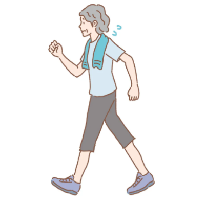 在运动中的人漫画图