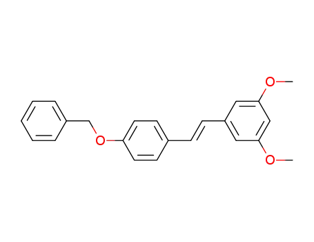 (E)-4'-benzyloxy-3,5-dimethoxystilbene