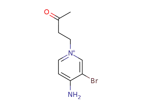 4-Amino-3-bromo-1-(3-oxo-butyl)-pyridinium